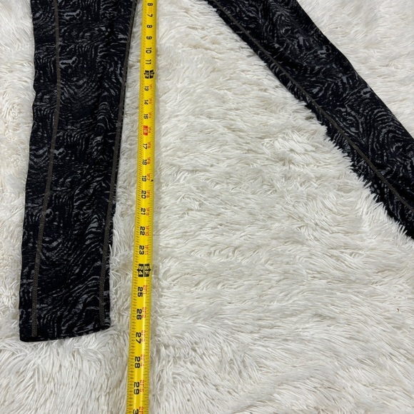 Athleta Chaturanga Active Leggings High Rise Yoga Workout Black Gray Small - Picture 5 of 12